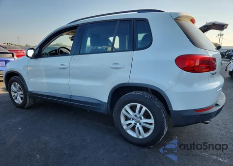 2016 Volkswagen Tiguan S z USA, uszkodzony, nr VIN WVGAV7AX2GW590568